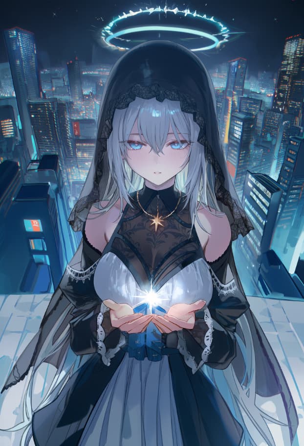 I Became a Saintess in a Cyberpunk Game