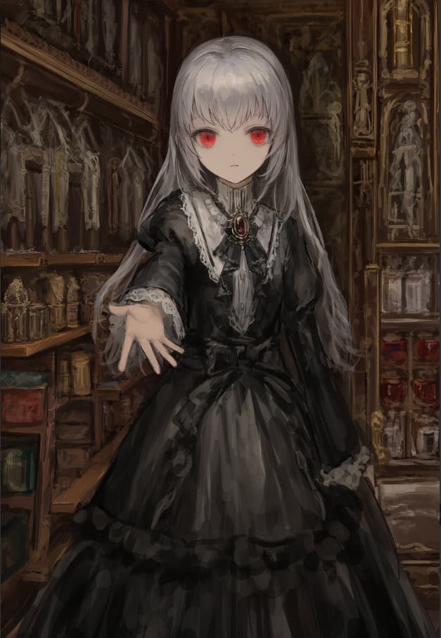 I Became a Horror Story Merchant Inside a Game