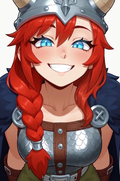 I Became a Red-Haired Viking Warrior