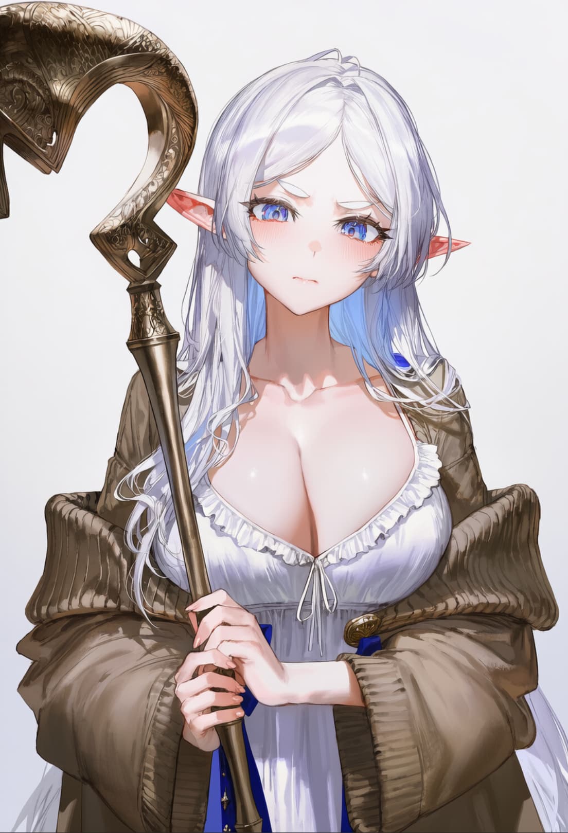 The Renowned Elf Mage Has a Secret