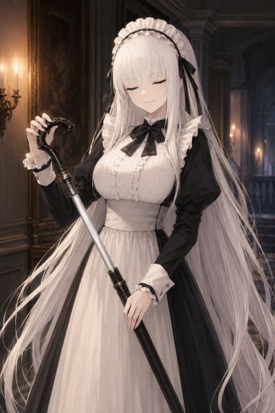 The Blind Sword Saint Serving the Villainess