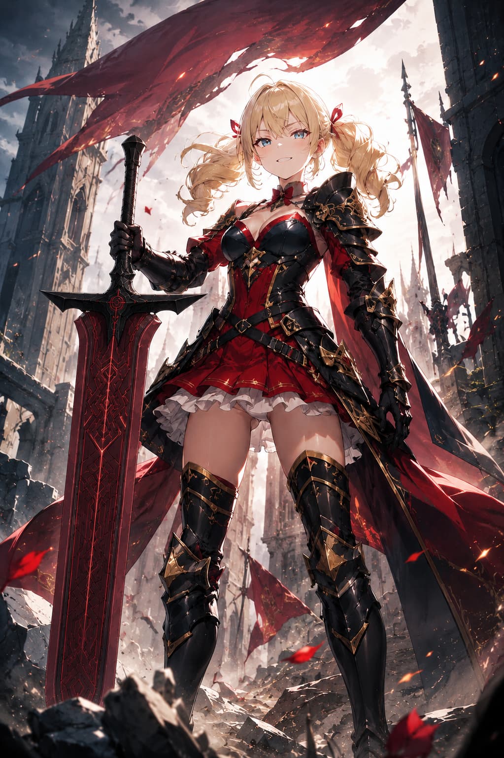 I Became the Greatsword Noblewoman in My Own Settings