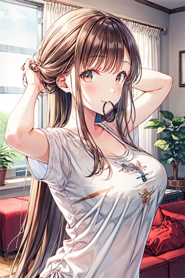 The newbie who was following me around was the goddess of our school.