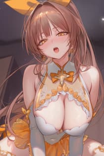 I was turned into a magical girl in an adult game