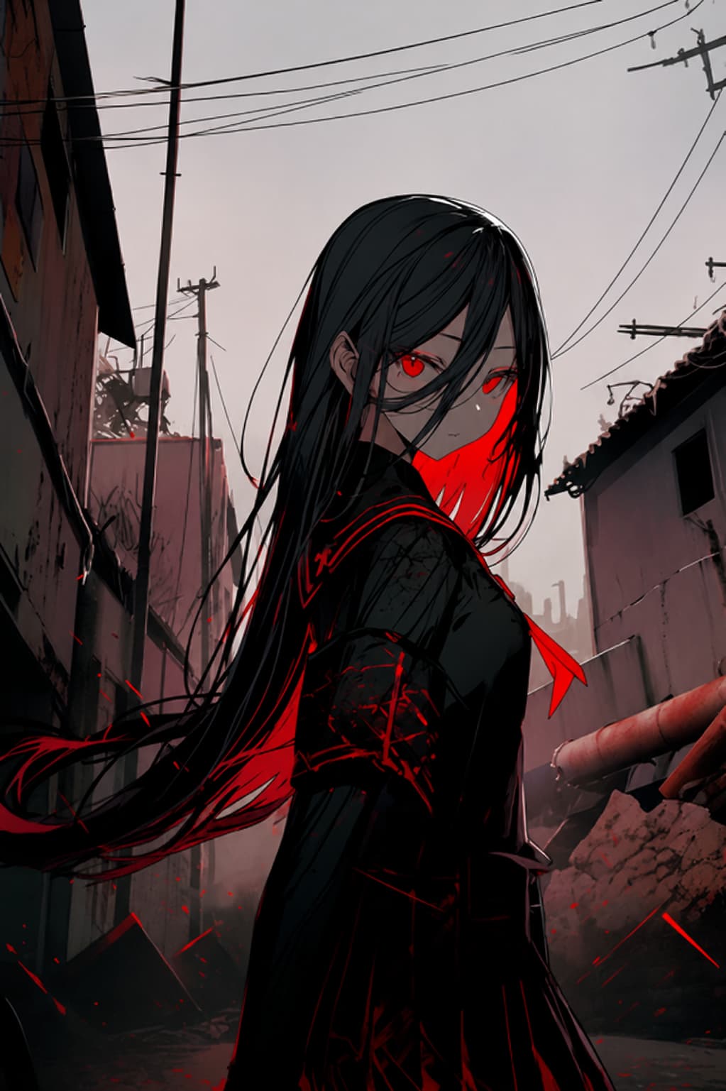 The Zombie Girl in a Dying World