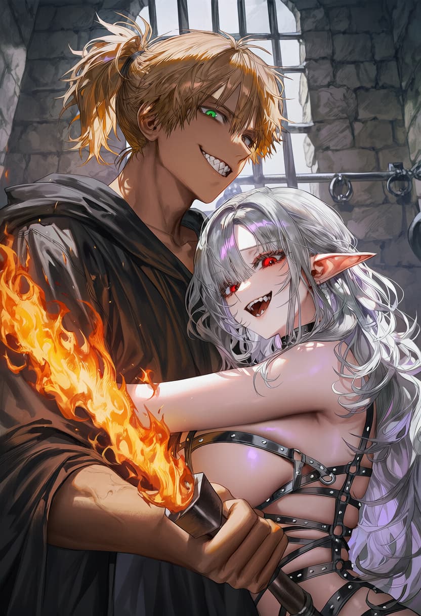 The NTR Torturer in the Romance Fantasy is Obsessed Over