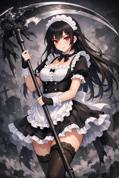 The Grim Reaper Maid's obsession is a species trait.