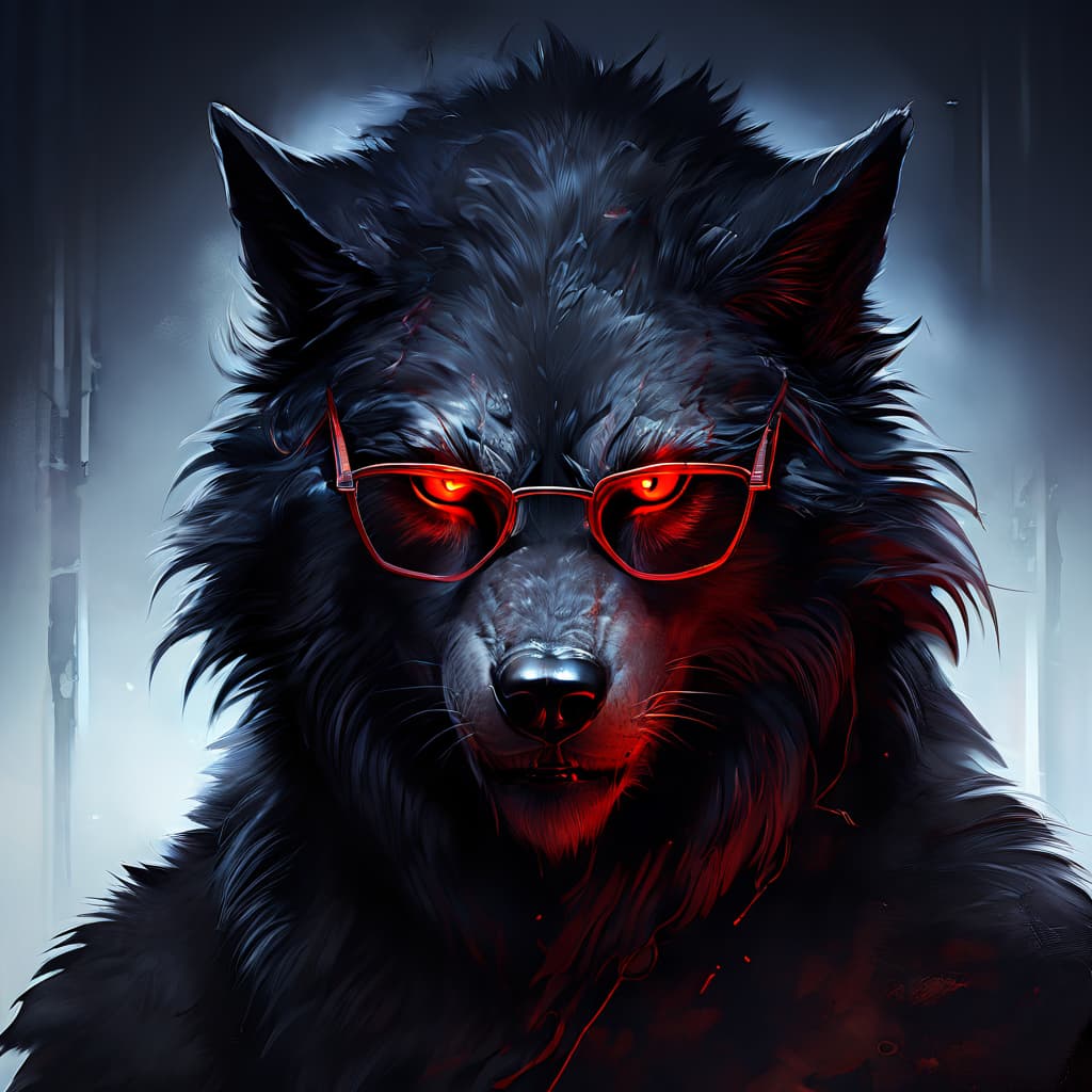 I became a werewolf in a game with a nude patch.
