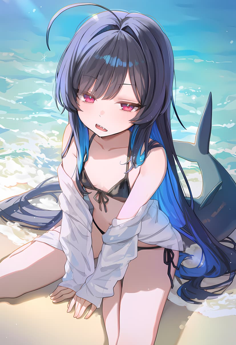The Shark Girl of Hunter Gallery Is Trolling Again Today