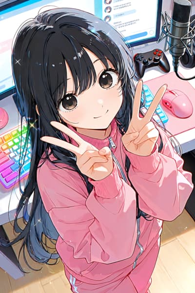 I am a gaming genius VTuber.