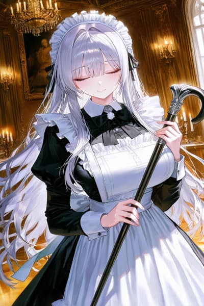 The Blind Sword Saint Serving the Villainess