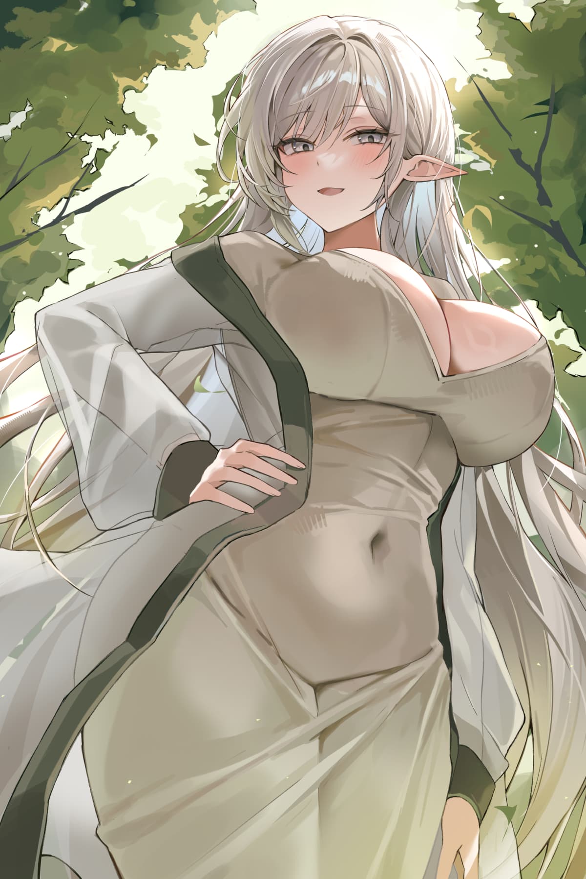 I Became the Elf Goddess Ruling a Civilization