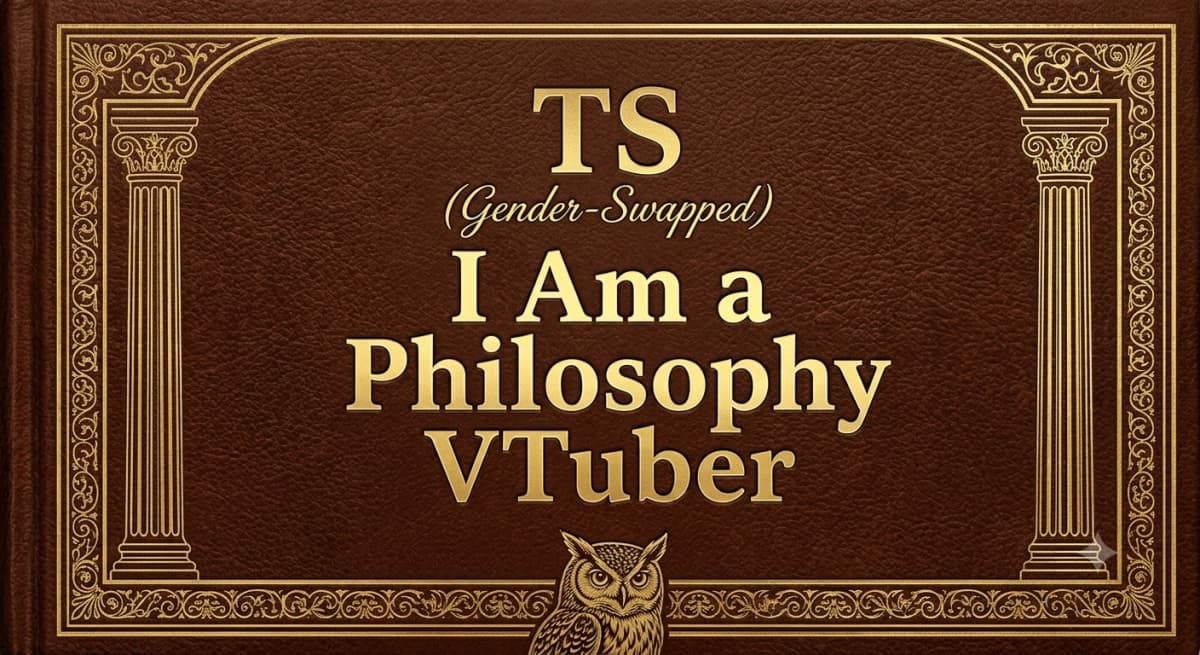 I am a TS philosophy VTuber.