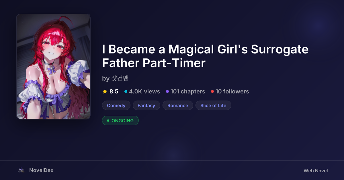 I Became a Magical Girl's Surrogate Father Part-Timer by 샷건맨 | NovelDex