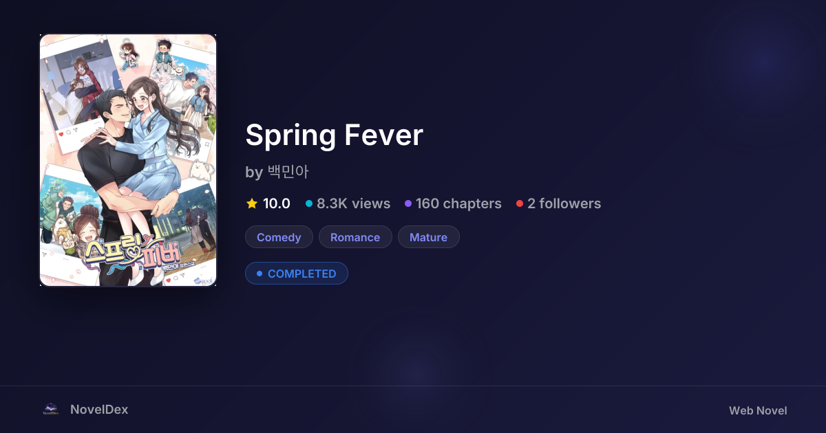 Spring Fever by 백민아 | NovelDex