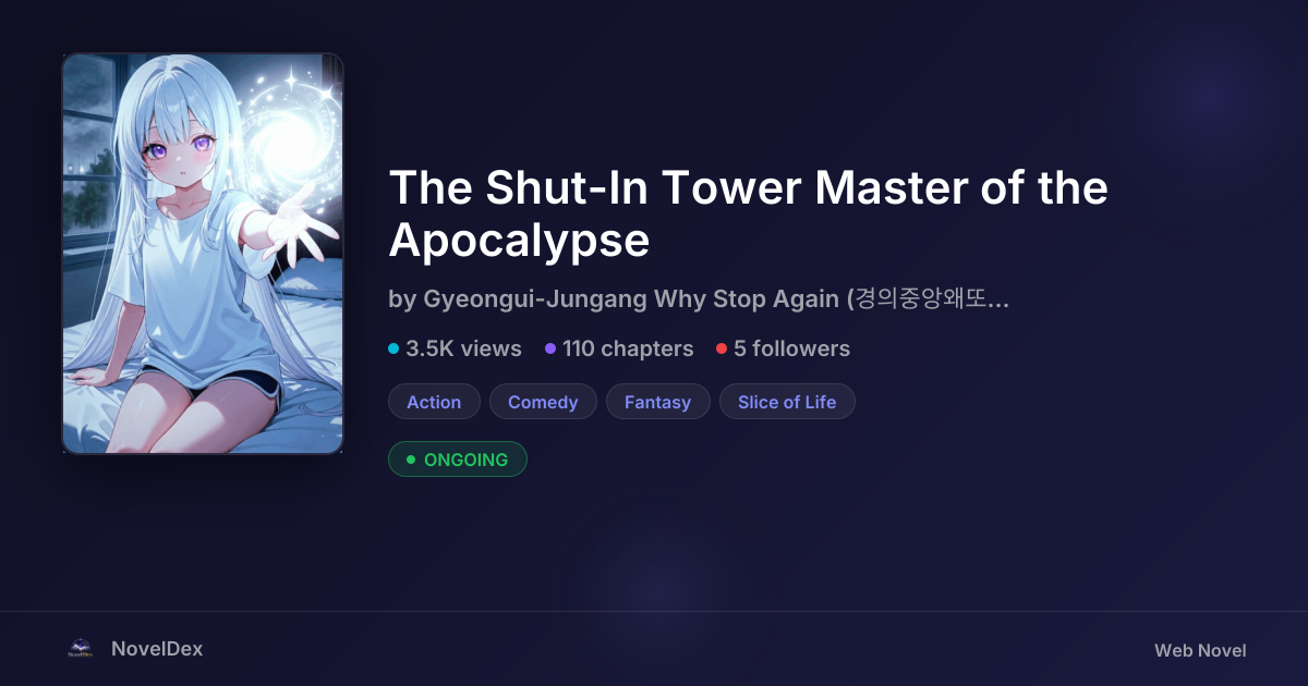 The Shut-In Tower Master of the Apocalypse by Gyeongui-Jungang Why Stop ...
