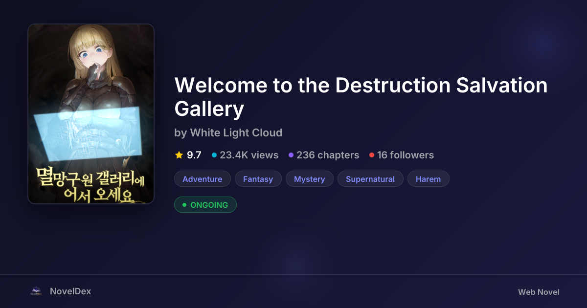 Welcome to the Destruction Salvation Gallery by White Light Cloud ...